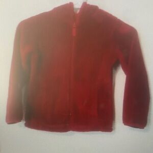 Cozy Red Fleece Jacket